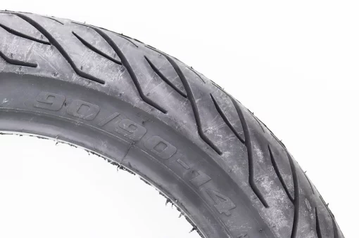 Шина 90/90-14 бескамерная, шоссейный рисунок D343, ШИНИ, YQ-353439