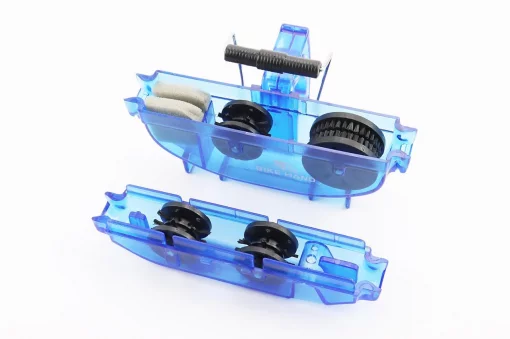 Мойка цепи с ручкой, 4 чистящих ролика, большая, синяя YC-791, ВЕЛОІНСТРУМЕНТ, YQ-407127