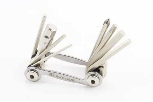 Ключ-набор 9 предметов (шестигранники 2,2.5,3,4,5,6,8мм, отвёртка фигурная, Т25 ключ-звёздочка), YC-286N, ВЕЛОІНСТРУМЕНТ,