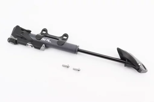 Насос пластмасовий з вузьким манометром, Т-ручкою, чорний SPM-1961P, ВЕЛОІНСТРУМЕНТ, YQ-407178