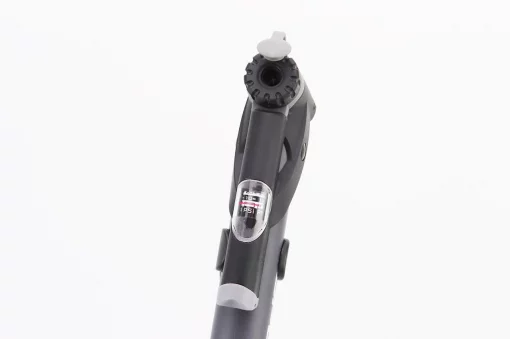 Насос пластмасовий з вузьким манометром, Т-ручкою, чорний SPM-1961P, ВЕЛОІНСТРУМЕНТ, YQ-407178