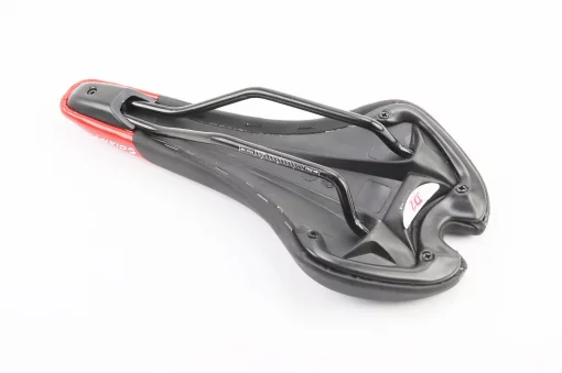 Сидіння MTB 280x140мм, чорно-червоне, ВЕЛОЗАПЧАСТИНИ, YQ-411423