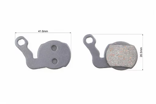 Гальмівні колодки Disk-brake (Magura Lousise 2007, 2008), чорні YL-1038, ВЕЛОЗАПЧАСТИНИ, YQ-411431