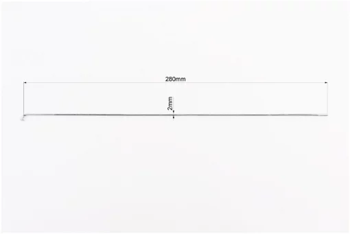 Спица 14Gx280мм (100шт к-кт), хром, ВЕЛОЗАПЧАСТИНИ, YQ-411447