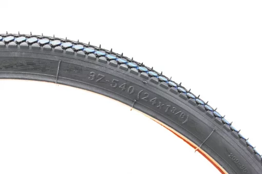 Шина 24"х1 3/8 (37-540) дорожная D203, ВЕЛОШИНИ, YQ-402526