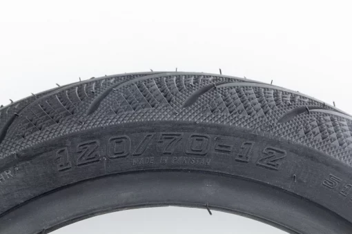 Шина 120/70-12 бескамерная, шоссейный рисунок STALLION, ШИНИ, YQ-353521