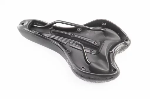 Сидіння MTB 270x160мм, чорно-біло-зелене "GEL", ВЕЛОЗАПЧАСТИНИ, YQ-411491