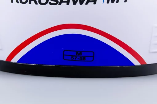 Шлем интеграл HF-101 M, бело-синий, ШОЛОМИ, YQ-360061