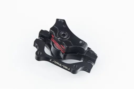 Гальмівний супорт задній (F180/R160мм), чорний BL-BB7, ВЕЛОЗАПЧАСТИНИ, YQ-411558