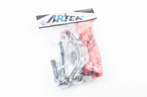 Гальмо V-brake 110мм (2 колеса) з ручками, алюмінієве, чорне 10DG/483D, ВЕЛОЗАПЧАСТИНИ, YQ-411574