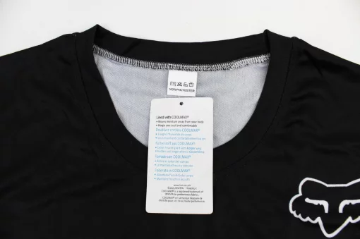 Футболка (Джерси) мужская M-(Polyester 100%), чёрно-серая, ВЕЛОЕКІПІРУВАННЯ, YQ-408145