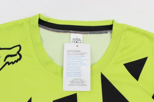 Футболка (Джерсі) чоловіча L-(Polyester 80% / Spandex 20%), салатово-чорна, ВЕЛОЕКІПІРУВАННЯ, YQ-408151