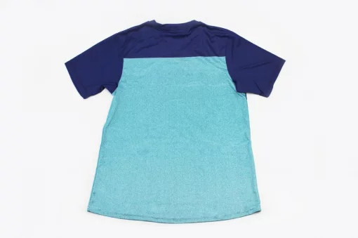 Футболка (Джерсі) чоловіча L-(Polyester 80% / Spandex 20%), синьо-бірюзова, ВЕЛОЕКІПІРУВАННЯ, YQ-408153