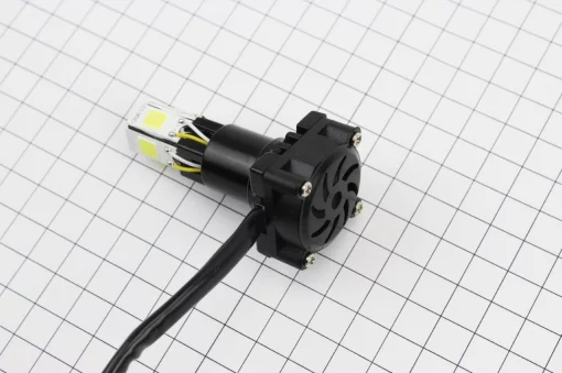 Лампа фары диодная LED-5 SUPER (к-кт разных креплений) с стабилизатором+стробоскоп, ЛАМПИ, YQ-354123