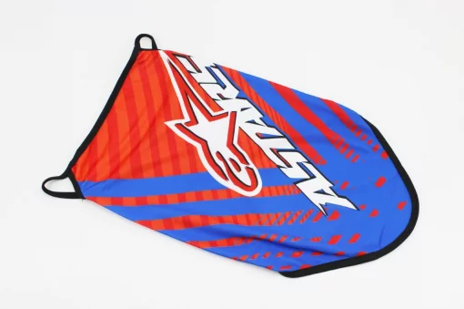 Маска обличчя пилозахисна "Alpinestars", з синім малюнком (GE-87), мото ЕКІПІРУВАННЯ, YQ-354228