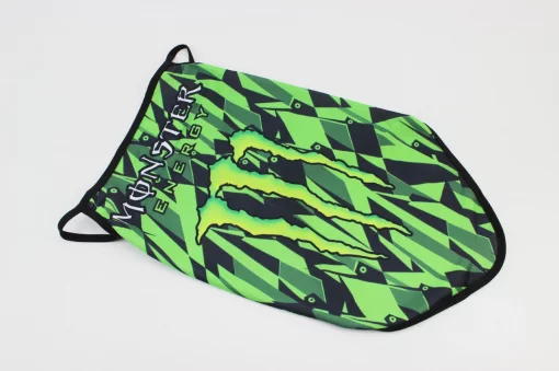 Маска лица пылезащитная "Monster", с зелёным рисунком (GE-75), мото ЕКІПІРУВАННЯ, YQ-354231