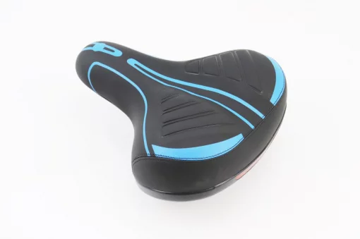 Сиденье ХВЗ 250x210мм, чёрно-синее XS, ВЕЛОЗАПЧАСТИНИ, YQ-411856