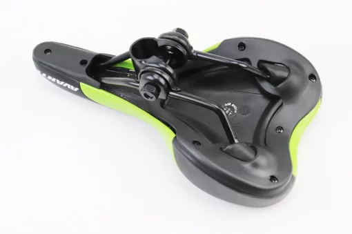 Сидіння MTB 265x155мм, чорно-зелене AVY-6630, ВЕЛОЗАПЧАСТИНИ, YQ-411866