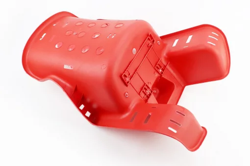 Сиденье для перевозки детей заднее, пластмассовое, крепл. на багажник, красное, ВЕЛОАКСЕСУАРИ, YQ-409130