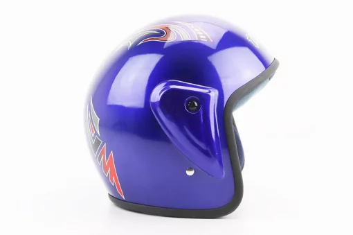 Шлем открытый HK-215, синий (незначительные отличия рисунков, возможны дефекты покраски), ШОЛОМИ, YQ-360128