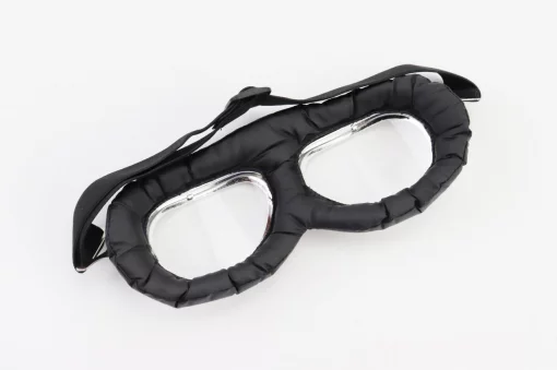 Окуляри "РЕТРО", чорно-сріблясті (прозоре скло), MT-006, ШОЛОМИ, YQ-360184