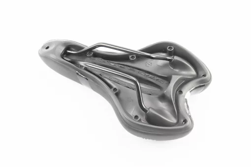 Сиденье MTB 270x160мм, чёрно-белое "GEL", ВЕЛОЗАПЧАСТИНИ, YQ-411911