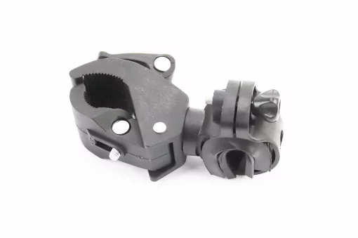 Крепление фонаря на руль велосипеда, быстросъёмное, пластмассовое, крепл. эксцентрик, чёрное, ВЕЛОАКСЕСУАРИ, YQ-409233