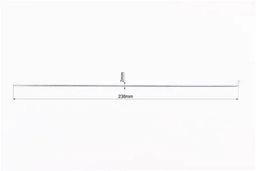 Спица 14Gx238мм (100шт к-кт), хром, ВЕЛОЗАПЧАСТИНИ, YQ-411939