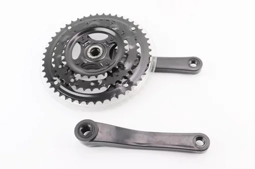 Шатун (кріплення "квадрат") 170мм, 48.38.28T к-кт МТВ, чорні QB-5V (можливі потертості), ВЕЛОЗАПЧАСТИНИ, YQ-411962