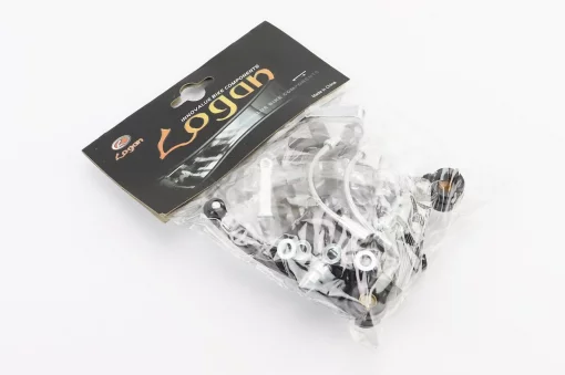 Гальмо V-brake 110мм (2 колеса), алюмінієве, чорне 935AE, ВЕЛОЗАПЧАСТИНИ, YQ-411973