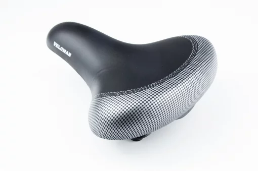 Сиденье ХВЗ 260x230мм, чёрно-серое VELOMAN N662-А, ВЕЛОЗАПЧАСТИНИ, YQ-412032