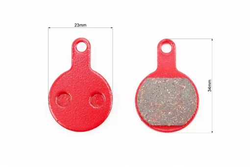 Гальмівні колодки Disk-brake (Tektro Novela 2011), червоні YL-1050, ВЕЛОЗАПЧАСТИНИ, YQ-412037