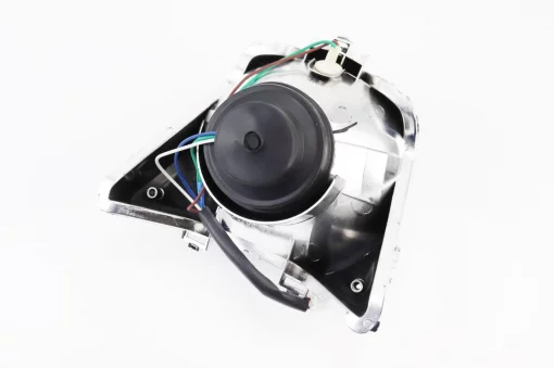 УЦЕНКА Фара передняя в сборе тип 1 (разъем малый "мама") (отверстие в стекле, см. фото), Viper-V150A, YQ-508230