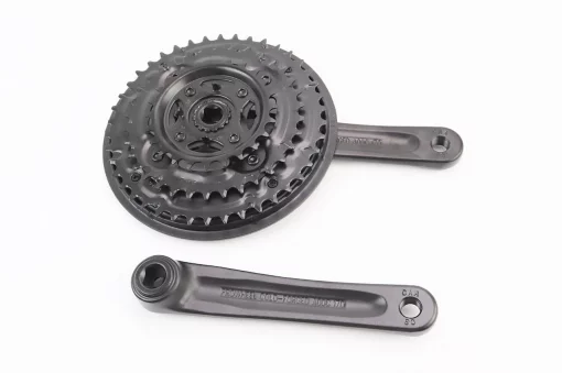 Шатуны "квадрат" 170мм, 42.34.24T MTB, алюминиевые, чёрные MA-AC49, ВЕЛОЗАПЧАСТИНИ, YQ-412045