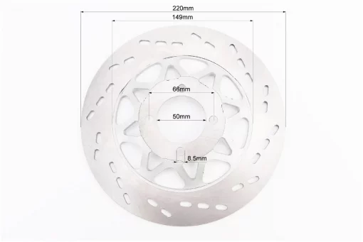 Диск тормозной 18Х1,6, серый, Viper-V150A, YQ-508251