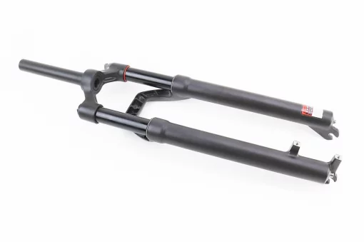 Вилка 29" амортизационная, без резьбы 1-1/8" (28,6мм), шток 200мм, с ходом 110мм, Disk-brake, воздушно-масляная, выносной Lockout,