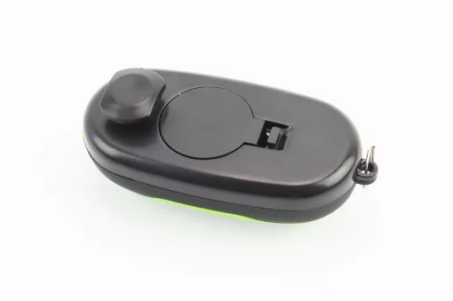 Фонарь универсальный 3 диода, влагозащитный, чёрно-зелёный LL-5658 (без батареек), ВЕЛОАКСЕСУАРИ, YQ-409345