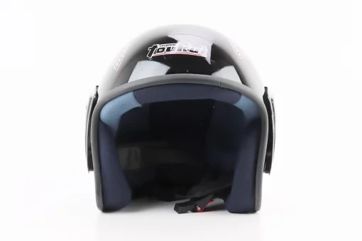 Шлем открытый HK-215, чёрный с красно-серым рисунком (незначительные отличия рисунков), ШОЛОМИ, YQ-360345