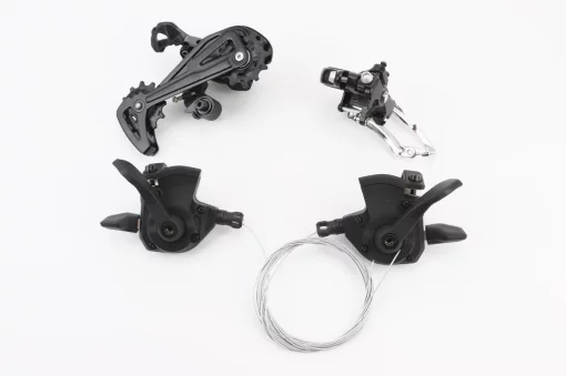 Комплект переключения (групсет) 3x10 скоростей, чёрные A7, ВЕЛОЗАПЧАСТИНИ, YQ-412114