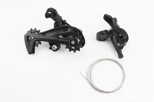 Комплект переключения (групсет) 1x12 скоростей, чёрные AX, ВЕЛОЗАПЧАСТИНИ, YQ-412115