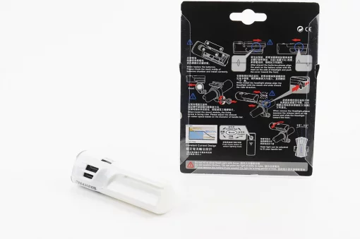 Фонарь передний 5 диодов, белый RPL-2225-5 (без батареек), ВЕЛОАКСЕСУАРИ, YQ-409371