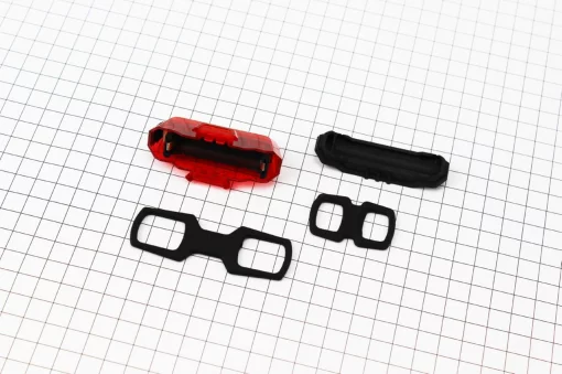 Фонарь задний 5 диодов, LR200 (без батареек), ВЕЛОАКСЕСУАРИ, YQ-409424