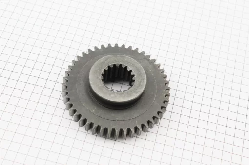 Шестерня вала відбору потужності рухома D-114,5мм, Z-16/44/19 Jinma 200/204/240/244 (184.37.318-1), Jinma, YQ-620145