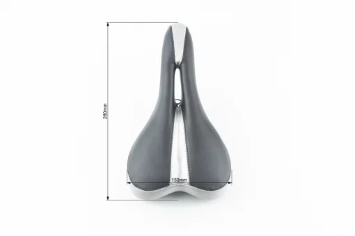 Сиденье MTB 260x150мм, чёрно-серое SD-7100, ВЕЛОЗАПЧАСТИНИ, YQ-412255