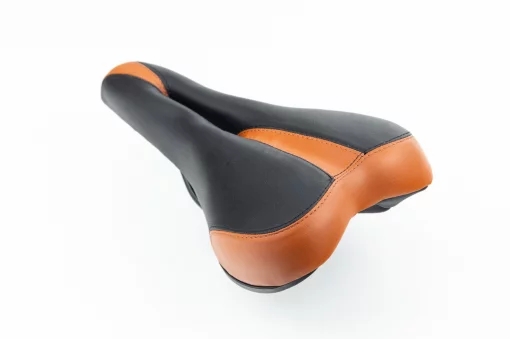 Сиденье MTB 260x150мм, чёрно-коричневое SD-7100, ВЕЛОЗАПЧАСТИНИ, YQ-412256