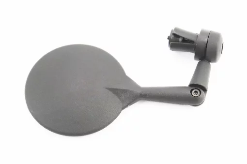 Зеркало круглое, регулируемое, чёрное, ВЕЛОАКСЕСУАРИ, YQ-409500