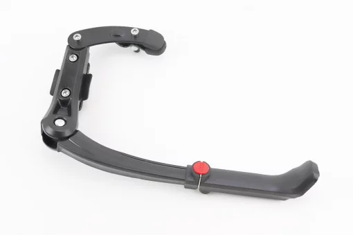 Підніжка 24-29" задня, телескопічна, кріпл. з змінним кутом, алюмінієва, чорна HS-020A, ВЕЛОАКСЕСУАРИ, YQ-409590