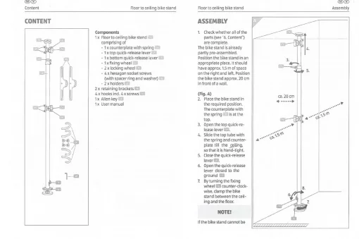 Подставка под 2 велосипеда телескопическая 1,8-3м, регулируемый угол наклона велосипеда, алюминиевая, серая HS-051, ВЕЛОАКСЕСУАРИ,