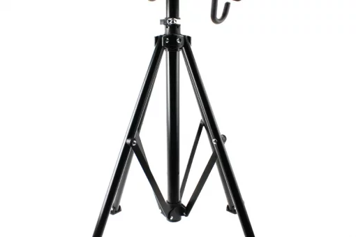 Подставка под 2 велосипеда регулируемая высота 100-150 см, регулируемый угол наклона велосипеда, чёрная HS-QX-006G, ВЕЛОАКСЕСУАРИ,