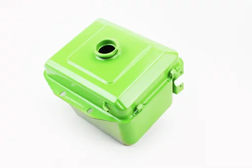 Бак топливный R175A/R180NM, 260x190x165мм, выступ. горловина, отверстие под шланг топливный (возможен незначительный налет),